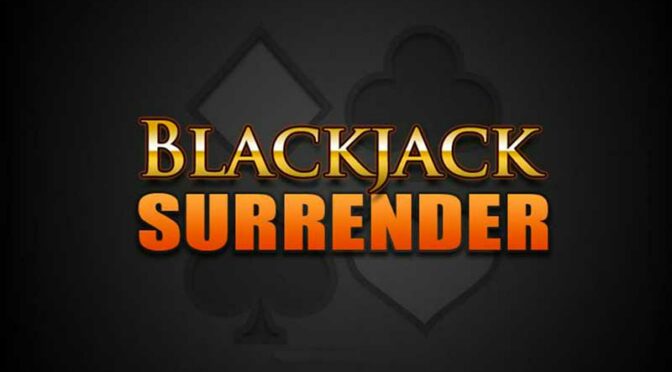 Blackjack surrender