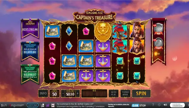 Kingdoms rise: captains treasure