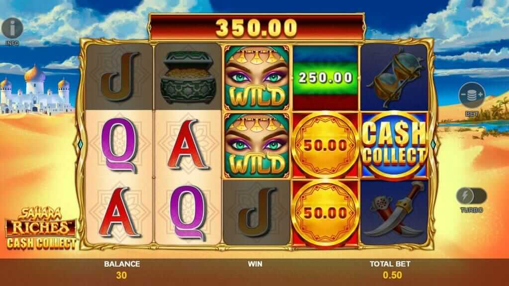 Sahara riches cash collect