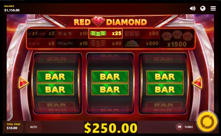 Red diamond