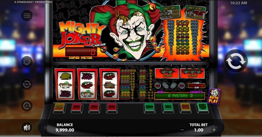 Mighty joker arcade