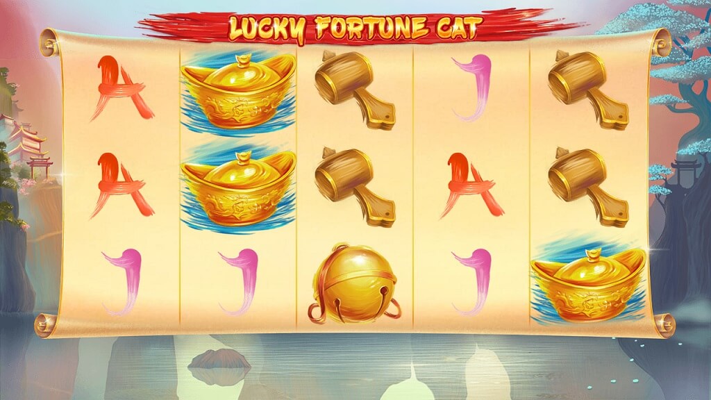 Lucky fortune cat