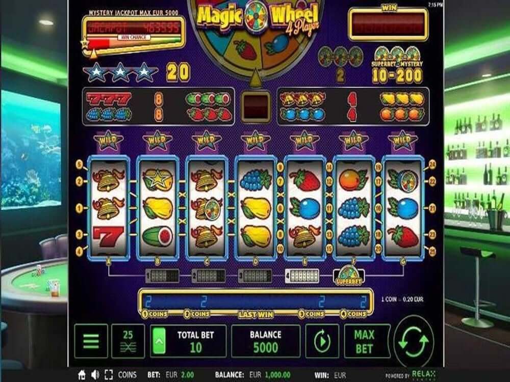 Magic wheel 4 player