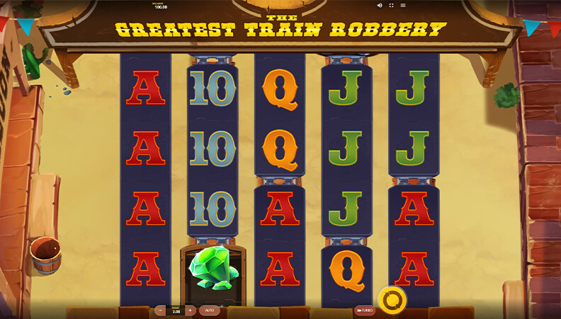 The greatest train robbery