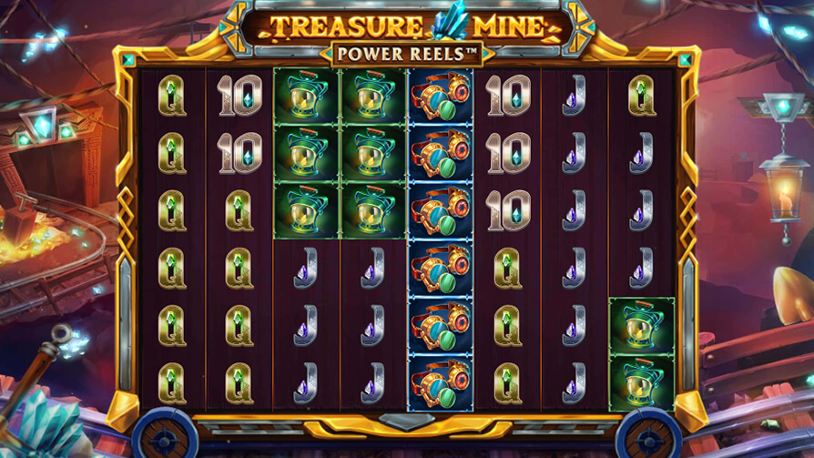 Treasure mine power reels