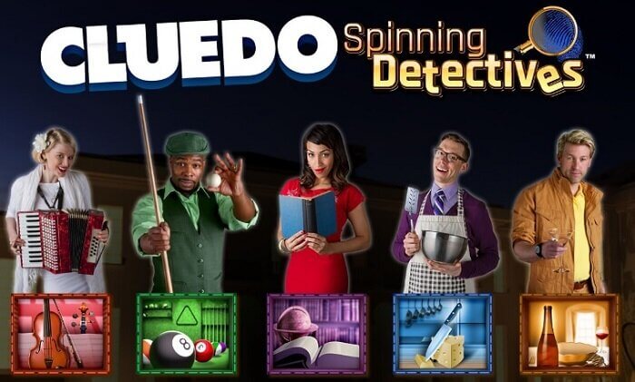 Cluedo spinning detectives